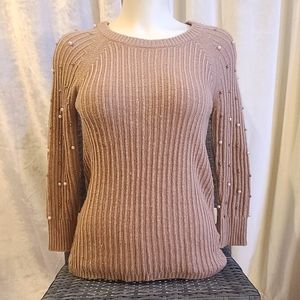 Beaded pullover (previously owned by reality star)